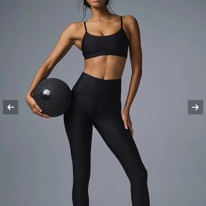 Alo Yoga Black 7/8 High Waist Airlift Leggings Size S